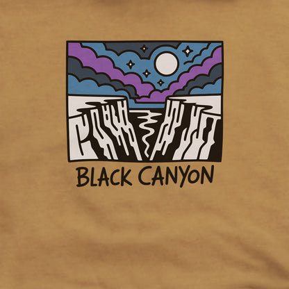 Black Canyon of the Gunnison at Night Hoodie