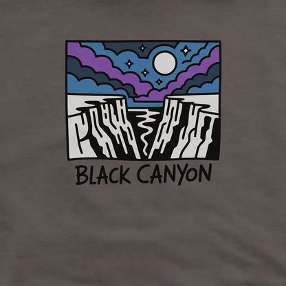 Black Canyon of the Gunnison at Night Hoodie