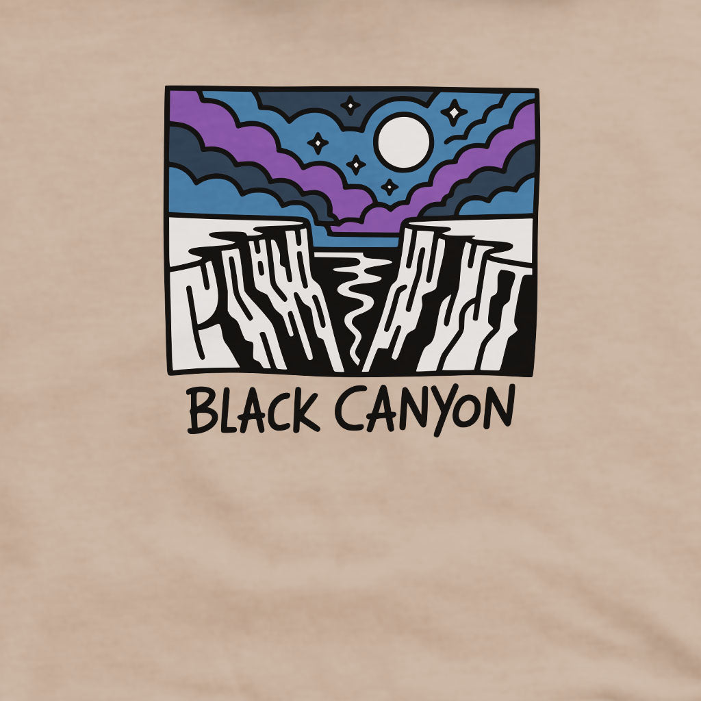 Black Canyon of the Gunnison at Night Crewneck Sweatshirt