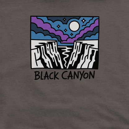 Black Canyon of the Gunnison at Night Crewneck Sweatshirt