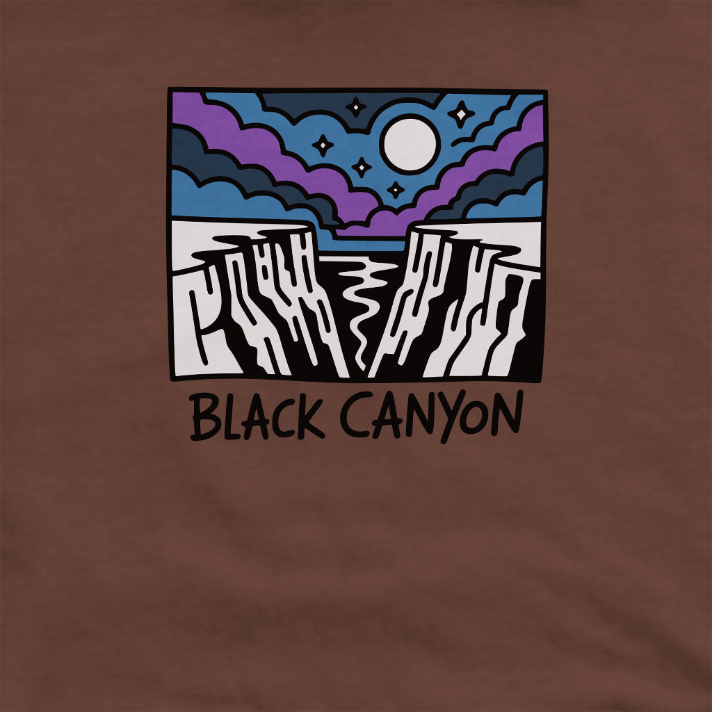 Black Canyon of the Gunnison at Night Crewneck Sweatshirt