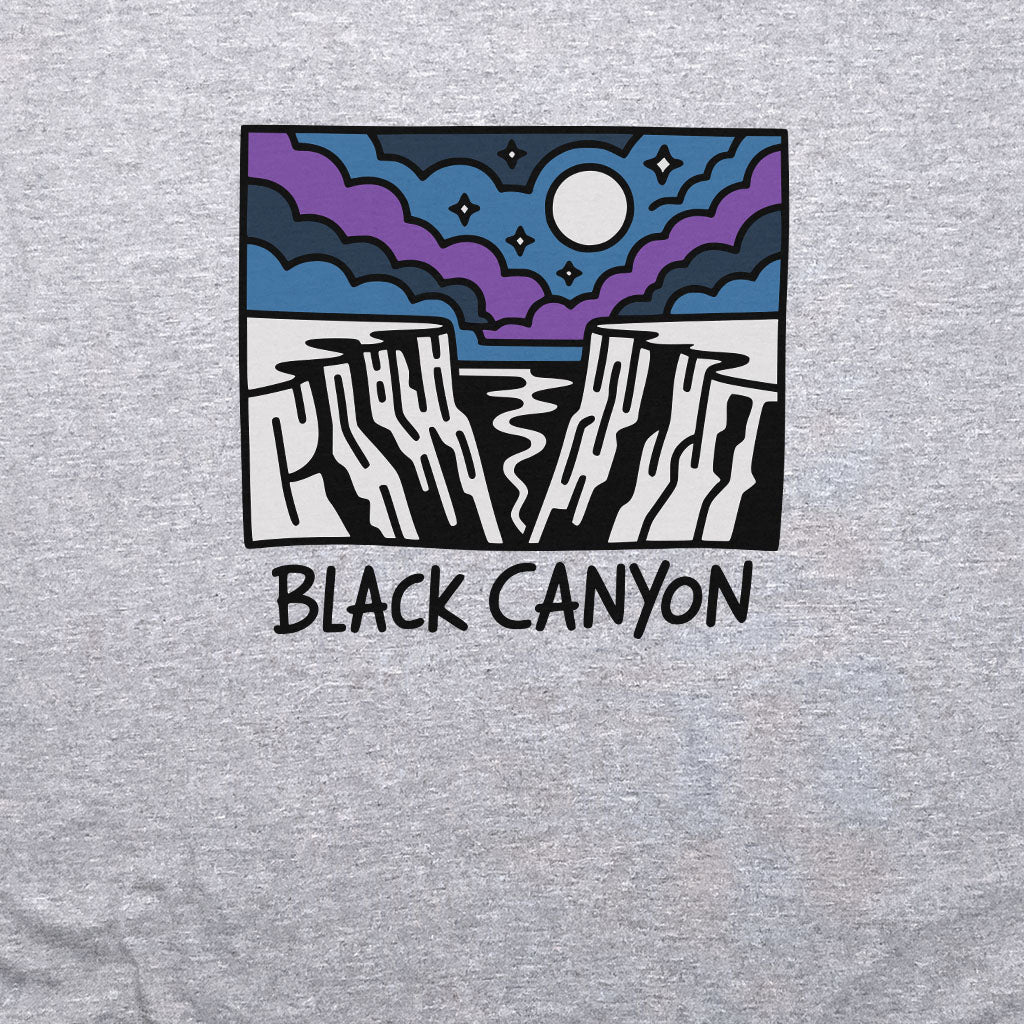 Black Canyon of the Gunnison at Night Crewneck Sweatshirt