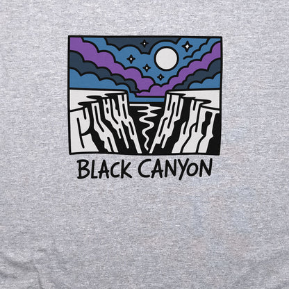 Black Canyon of the Gunnison at Night Crewneck Sweatshirt