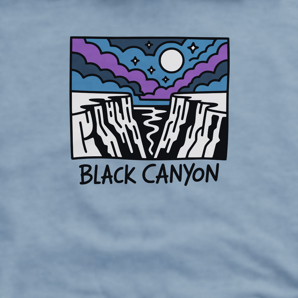 Black Canyon of the Gunnison at Night Crewneck Sweatshirt