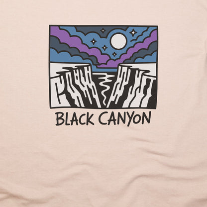 Black Canyon of the Gunnison at Night T-Shirt