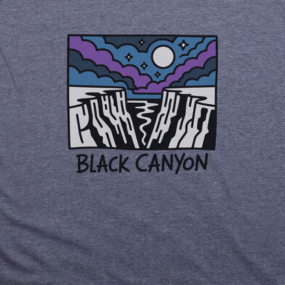 Black Canyon of the Gunnison at Night T-Shirt