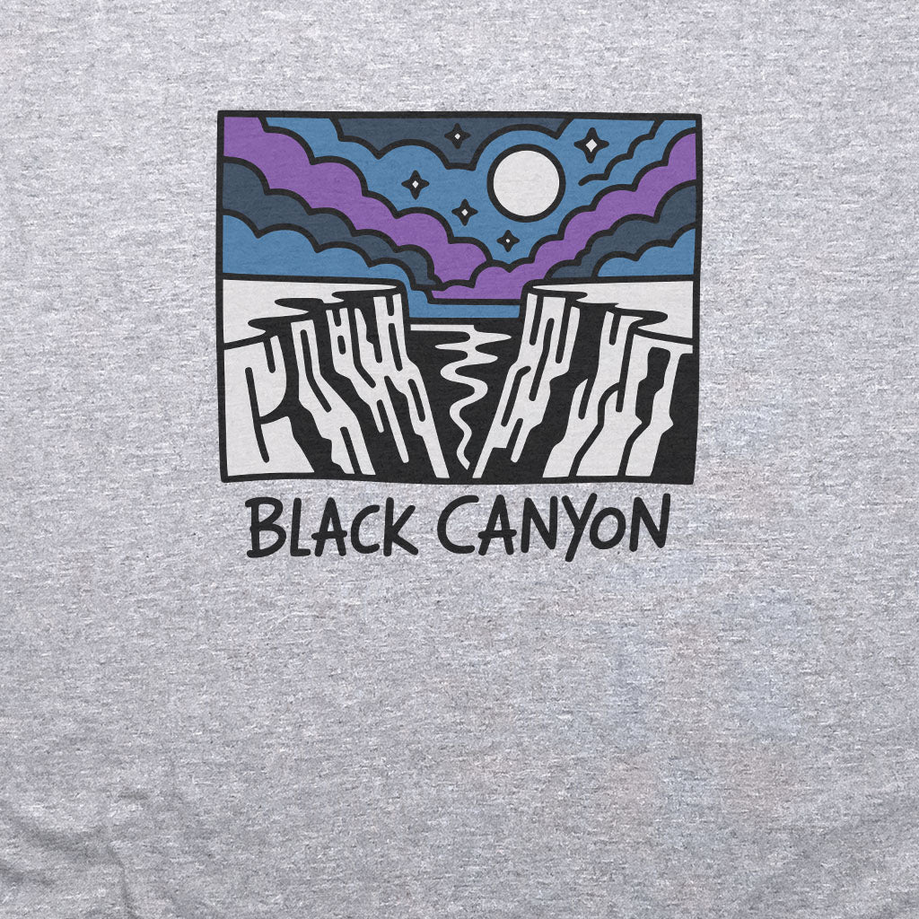 Black Canyon of the Gunnison at Night T-Shirt