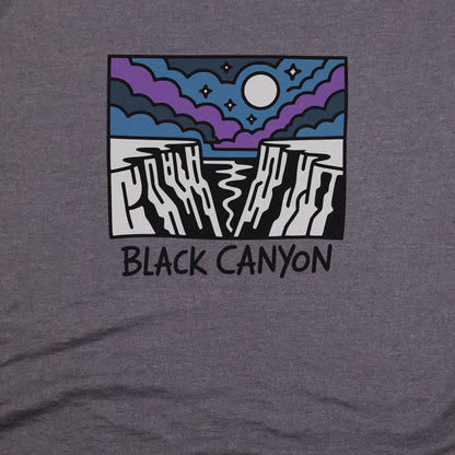 Black Canyon of the Gunnison at Night T-Shirt