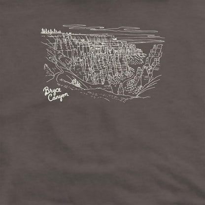 Bryce Line Drawing Crewneck Sweatshirt