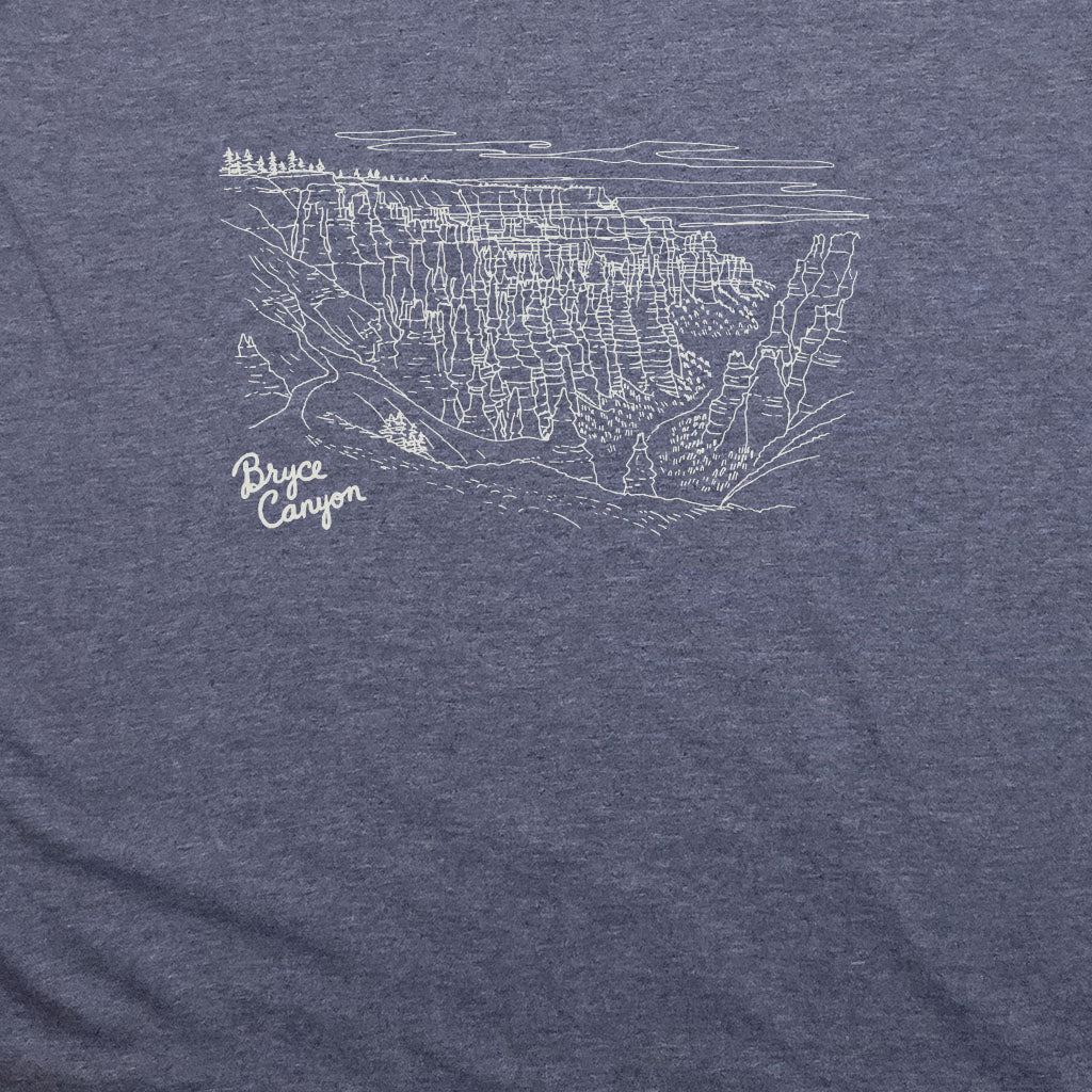 Bryce Line Drawing T-Shirt