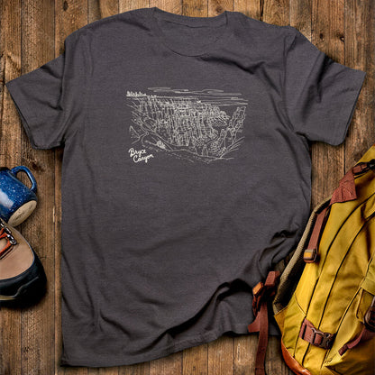 Bryce Line Drawing T-Shirt