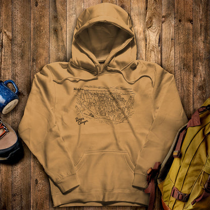 Bryce Line Drawing Hoodie