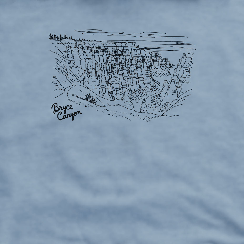 Bryce Line Drawing Crewneck Sweatshirt