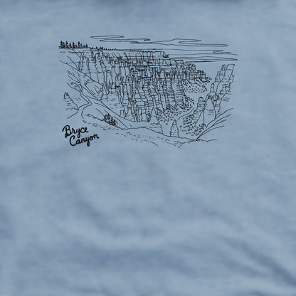 Bryce Line Drawing Crewneck Sweatshirt