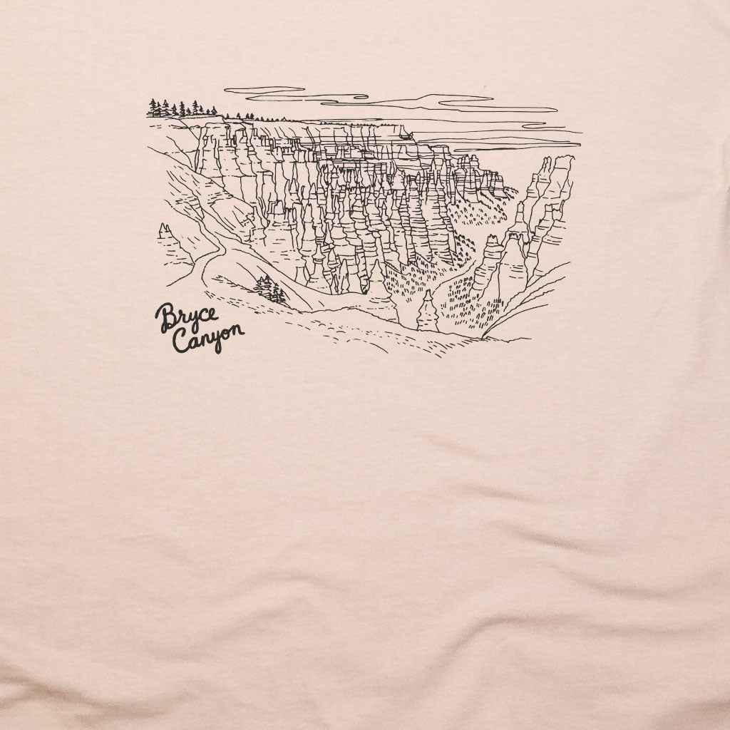 Bryce Line Drawing T-Shirt