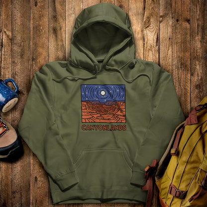 Canyonlands National Park at Night Hoodie