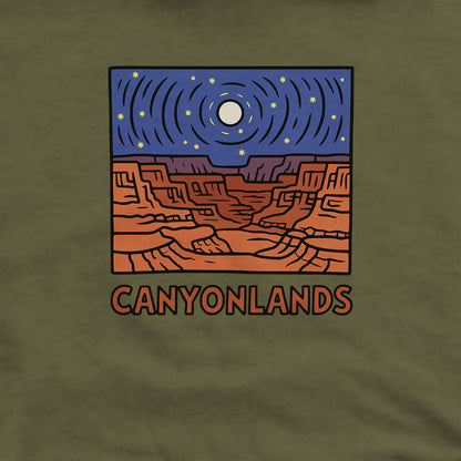 Canyonlands National Park at Night Hoodie
