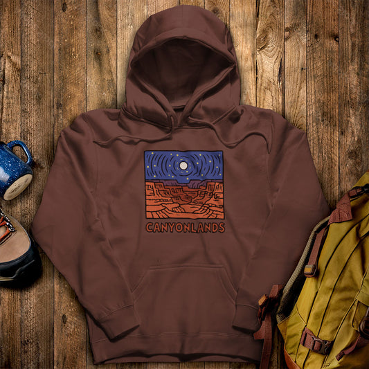 Canyonlands National Park at Night Hoodie
