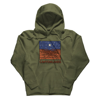 Canyonlands National Park at Night Hoodie