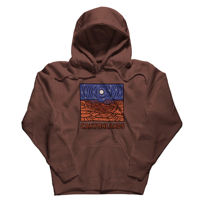 Canyonlands National Park at Night Hoodie