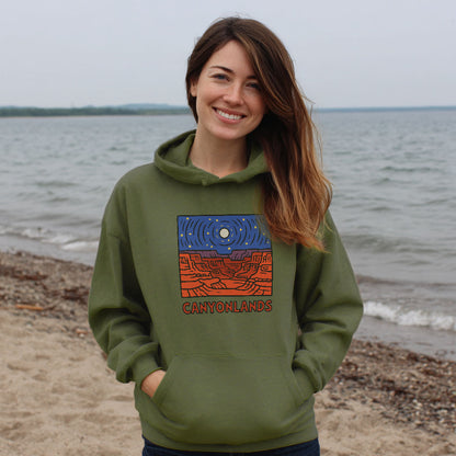 Canyonlands National Park at Night Hoodie