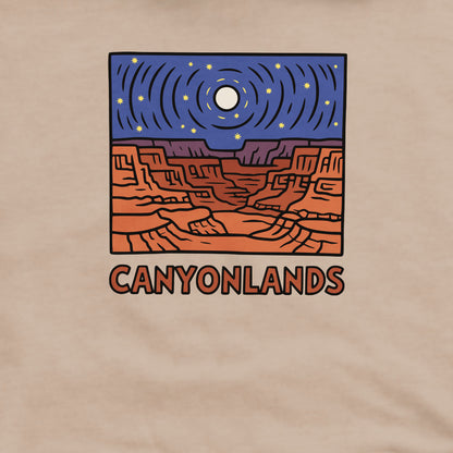 Canyonlands National Park at Night Crewneck Sweatshirt