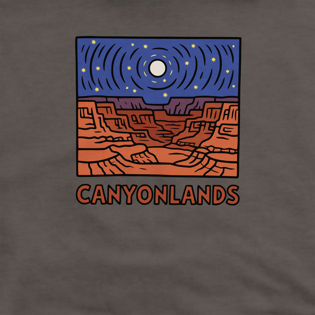 Canyonlands National Park at Night Crewneck Sweatshirt
