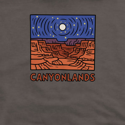 Canyonlands National Park at Night Crewneck Sweatshirt