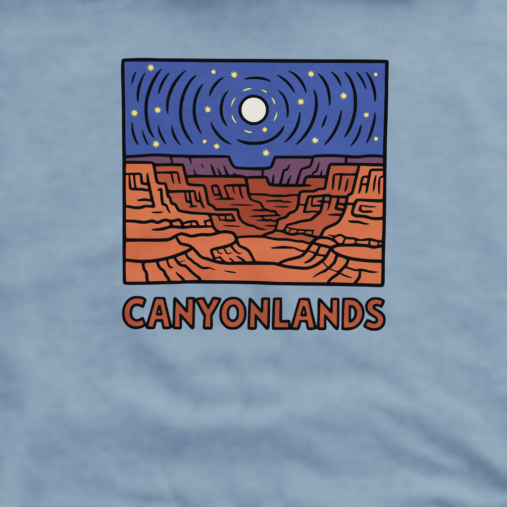 Canyonlands National Park at Night Crewneck Sweatshirt