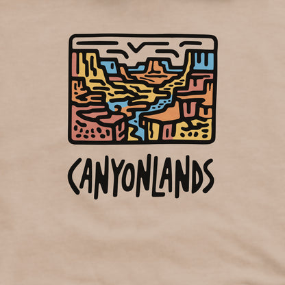 Canyonlands National Park Crewneck Sweatshirt Adventure and Outdoors Themed Sweatshirt