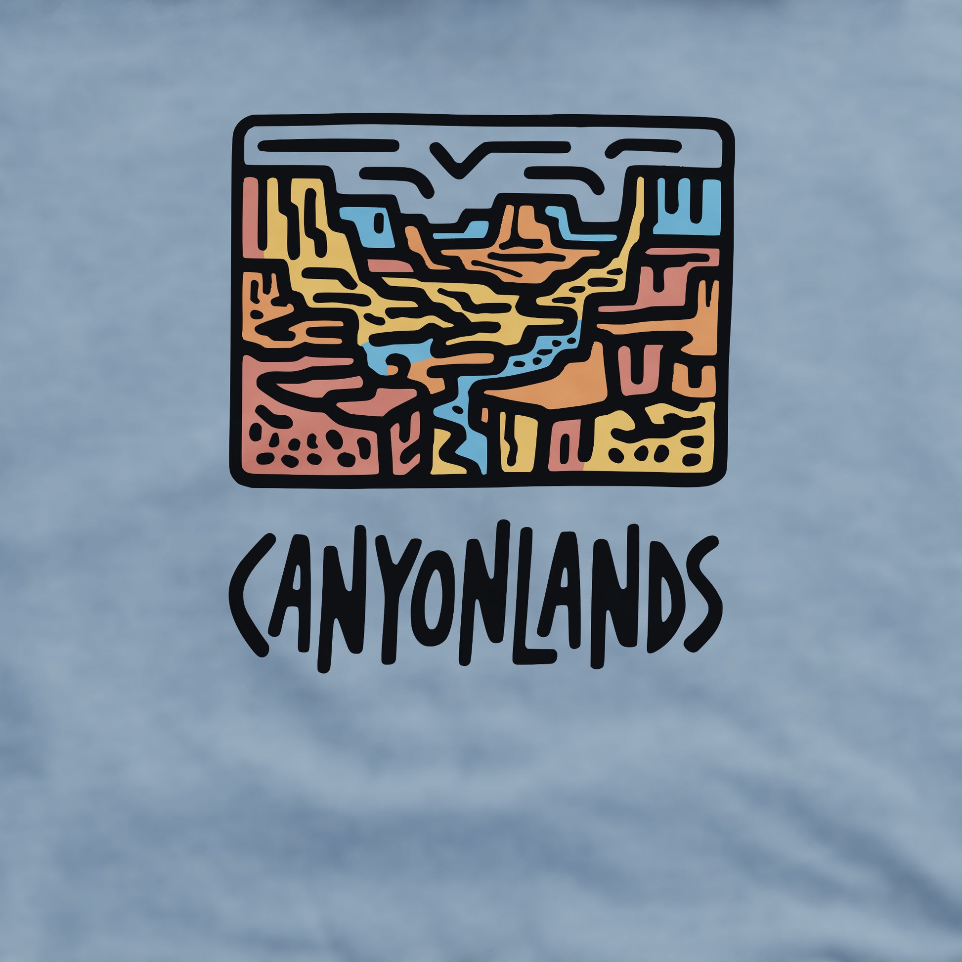 Canyonlands National Park Crewneck Sweatshirt Adventure and Outdoors Themed Sweatshirt