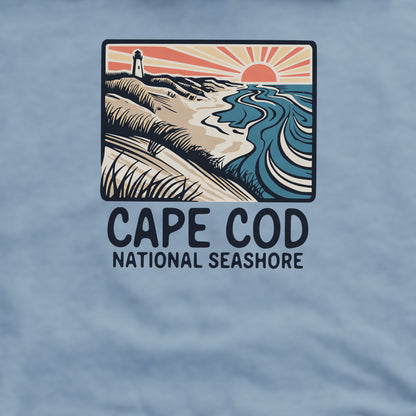 Cape Cod National Seashore Crewneck Sweatshirt Adventure and Outdoors Themed Sweatshirt