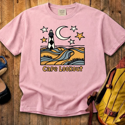 Cape Lookout National Seashore Cotton T-Shirt