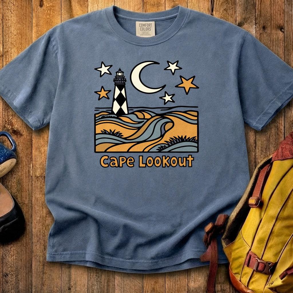Cape Lookout National Seashore Cotton T-Shirt