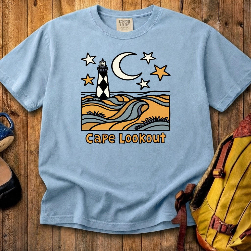 Cape Lookout National Seashore Cotton T-Shirt