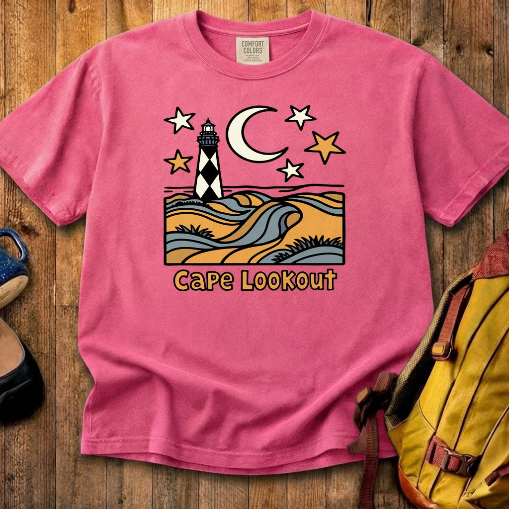 Cape Lookout National Seashore Cotton T-Shirt