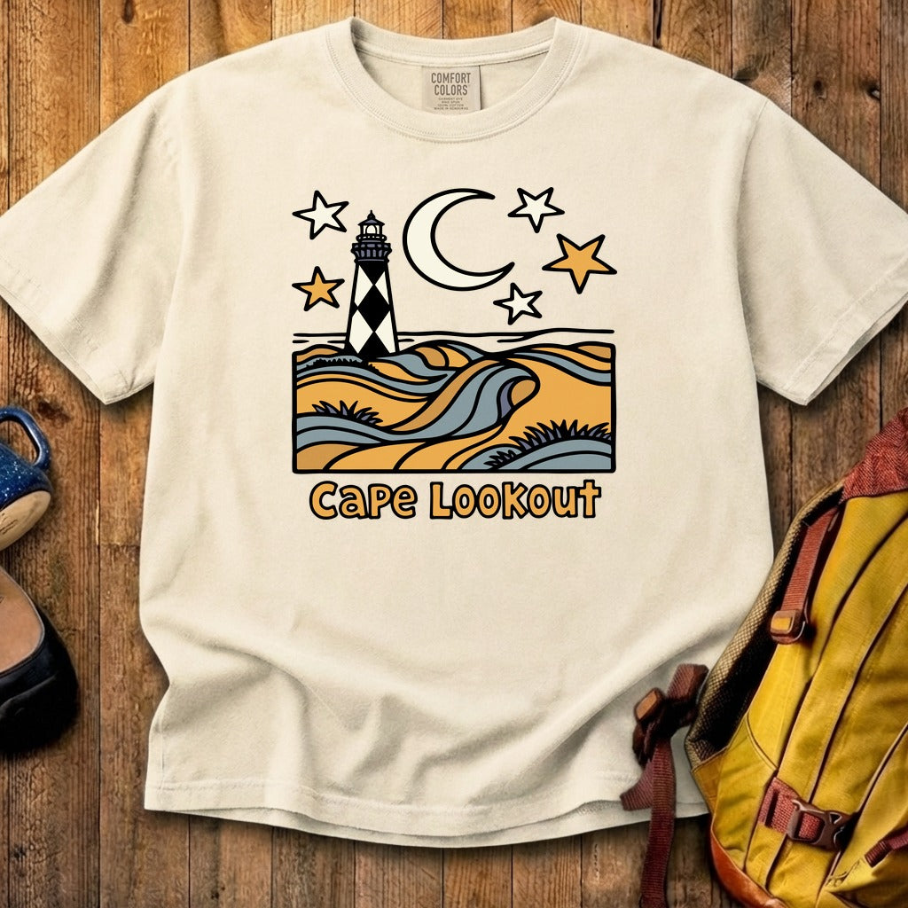 Cape Lookout National Seashore Cotton T-Shirt