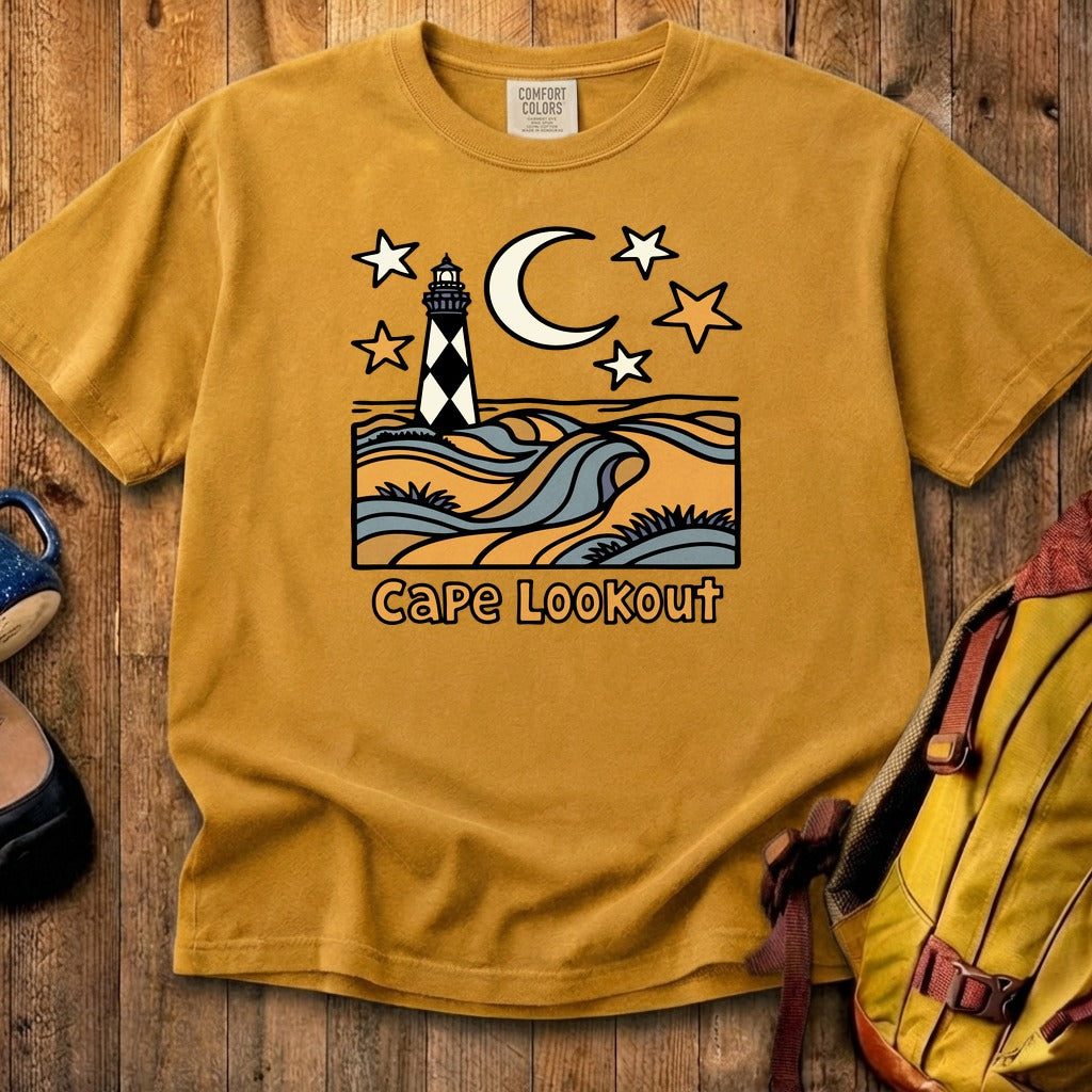 Cape Lookout National Seashore Cotton T-Shirt