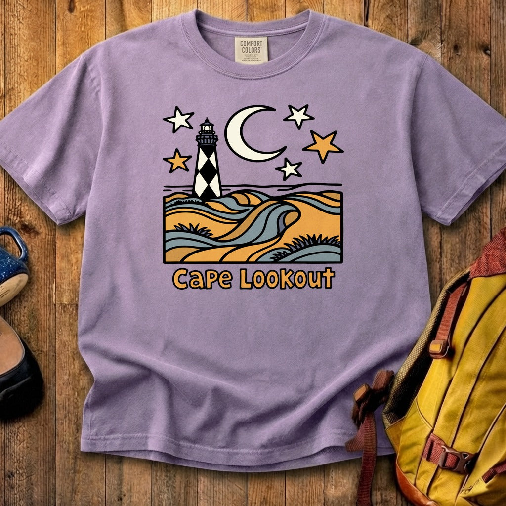 Cape Lookout National Seashore Cotton T-Shirt