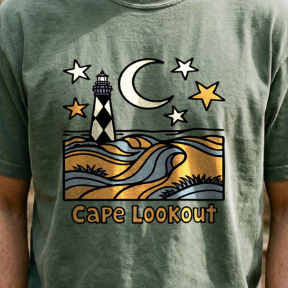 Cape Lookout National Seashore Cotton T-Shirt
