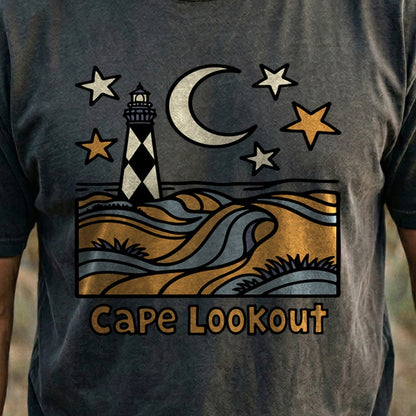 Cape Lookout National Seashore Cotton T-Shirt