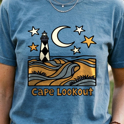 Cape Lookout National Seashore Cotton T-Shirt