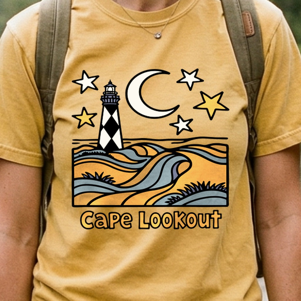 Cape Lookout National Seashore Cotton T-Shirt