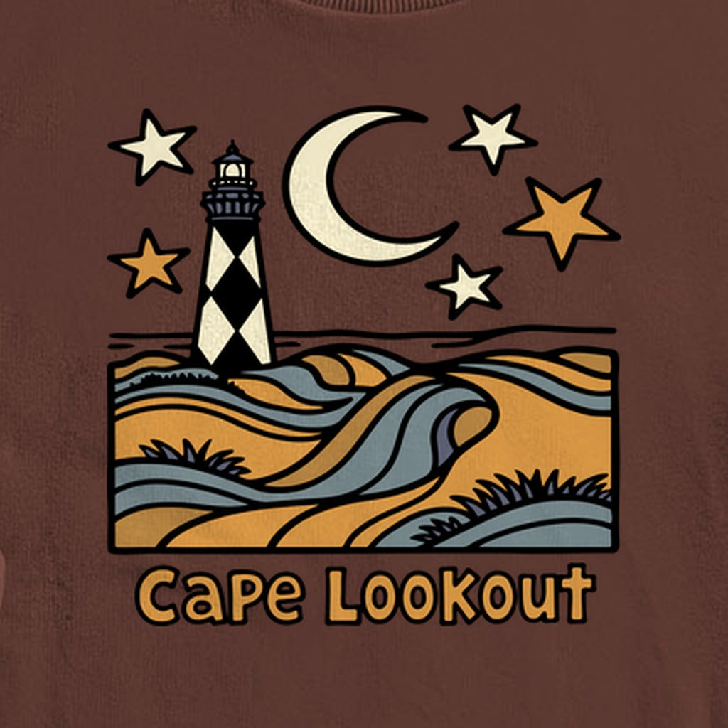 Cape Lookout National Seashore Crewneck Sweatshirt
