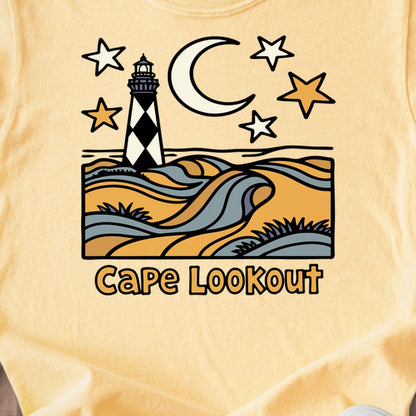 Cape Lookout National Seashore Kids Cotton T-Shirt