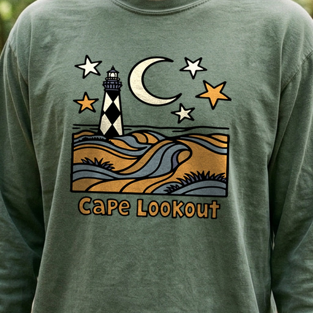 Cape Lookout National Seashore Premium Long Sleeve