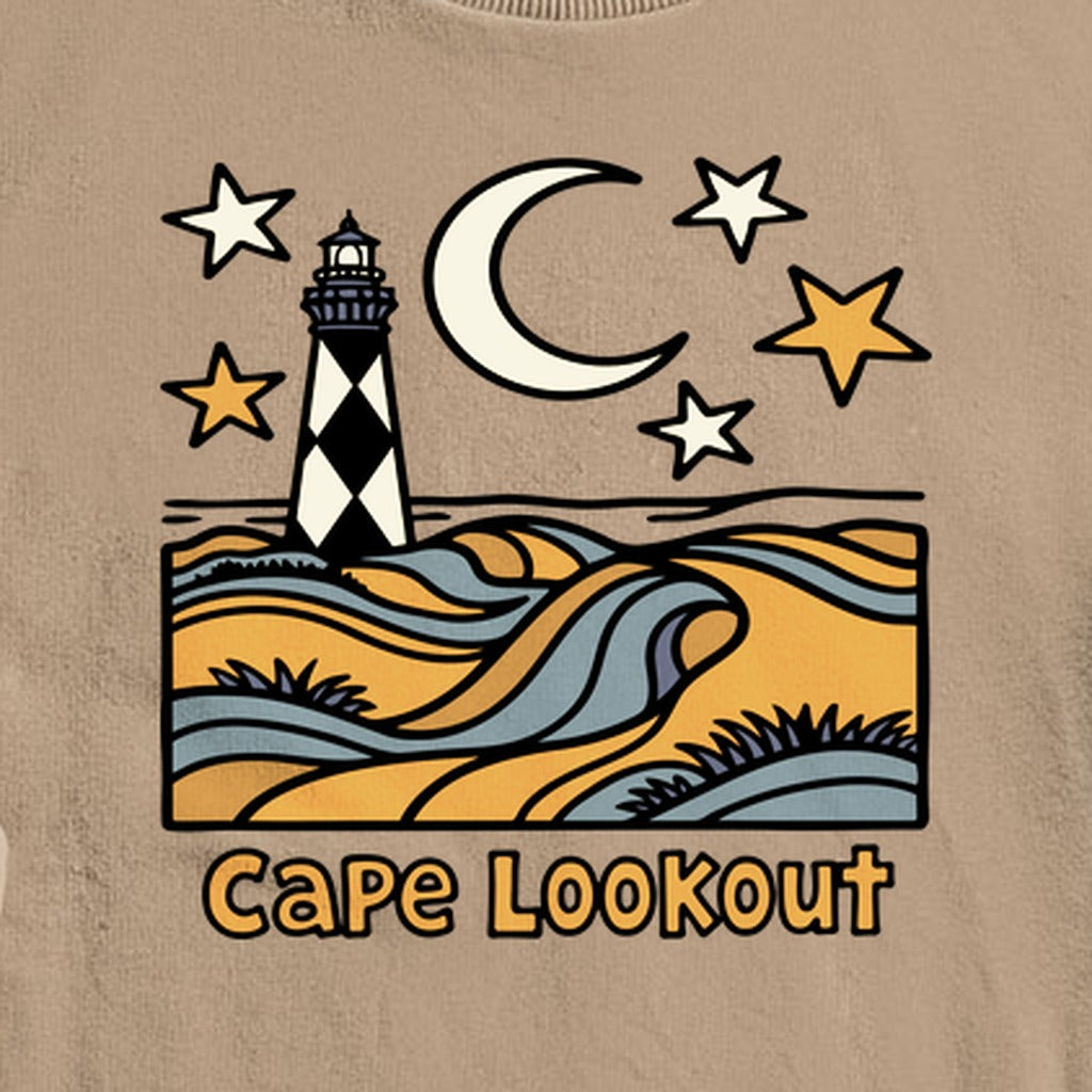 Cape Lookout National Seashore Crewneck Sweatshirt