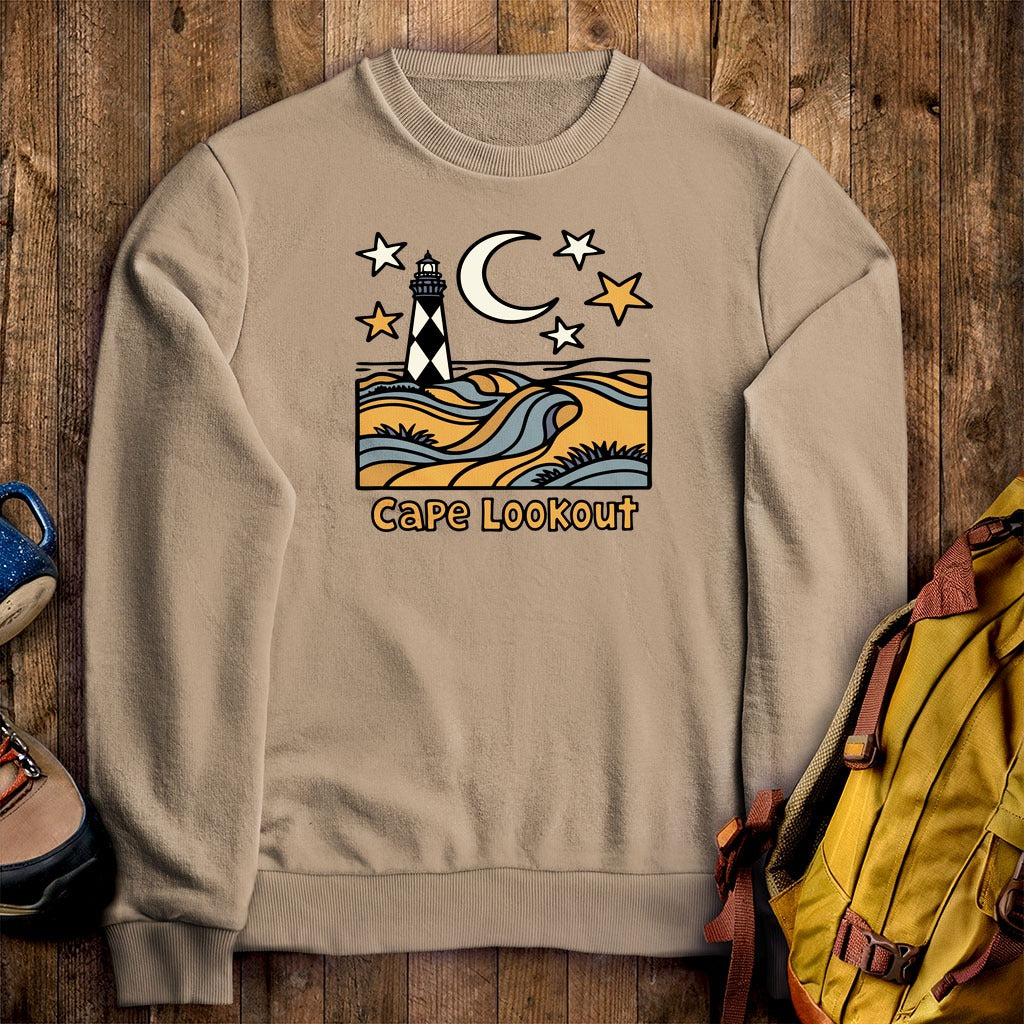 Cape Lookout National Seashore Crewneck Sweatshirt