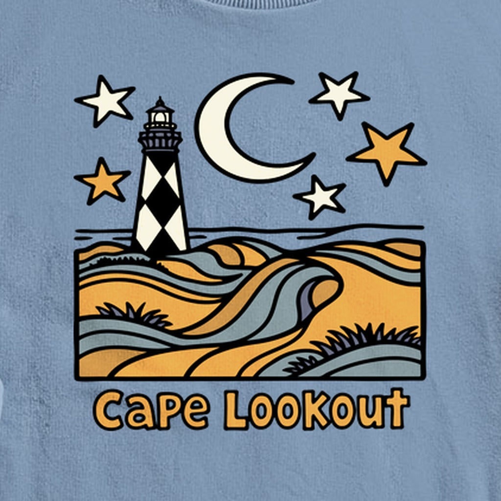 Cape Lookout National Seashore Crewneck Sweatshirt