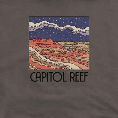 Capitol Reef National Park at Night Hoodie